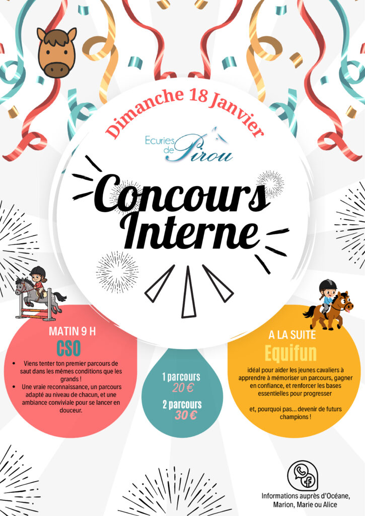 Affiche-Évènement-Fête-du-Village-Simple-Moderne-Festif-Illustré-Blanc-Coloré